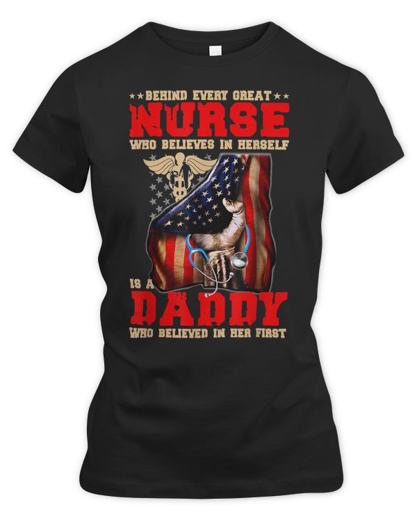 Nurse Nursery Behind Every Great Nurse Is A Daddy Who Believed In Her77 Medical Nursing