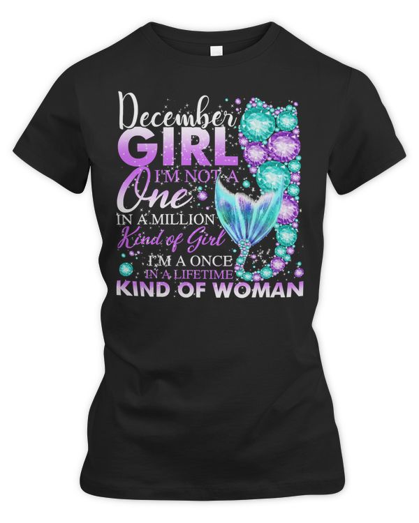 Mermaid Sea Life December Girl T Birthday Girl Gifts 395 Ocean Lover