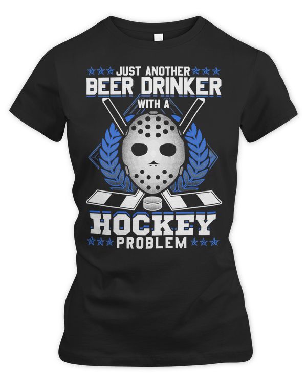 Hockey Beer drinker with hockey problem 291 player