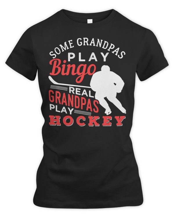 Hockey Cool Hockey Playing Grandpa 367 player