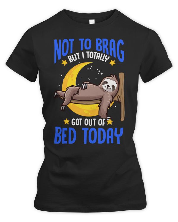 Sloth Lover Sloths Funny Bed Lazy Animal Chilling Nap People563 Loves Sloths