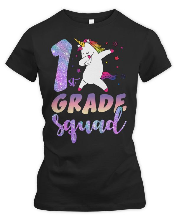 Teacher Teaching Lover 1st Grade Squad 735