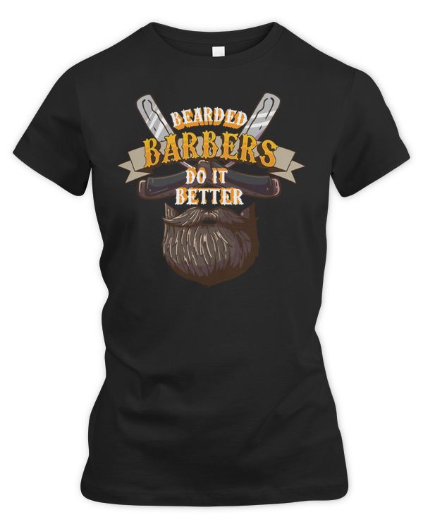 Bearded Hairstylist 70 Barber