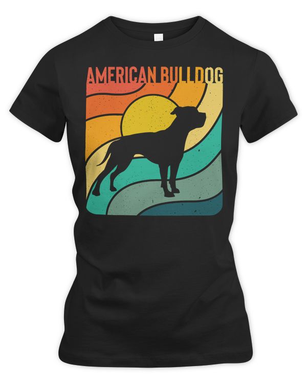 American Bulldog Dog American Bulldog Dog VintagePet Lover 395 paws