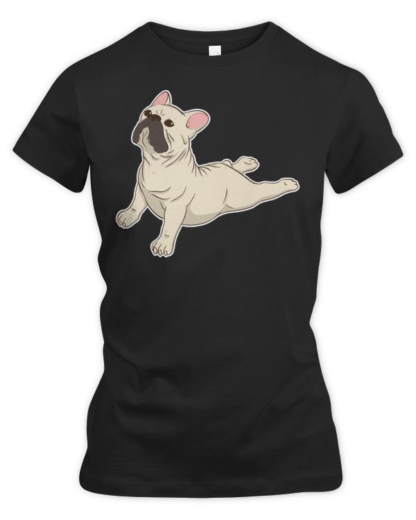 Yoga French Bulldog364 namaste