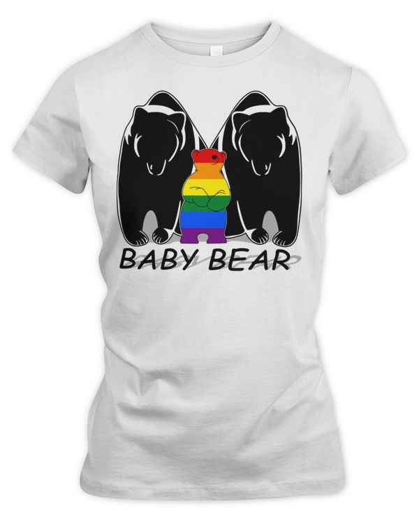 LGBT Gay Pride Baby Bear 2 Mamas 313 pride