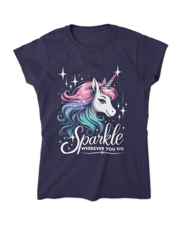 Colorful Unicorn Sparkle Wherever You Go
