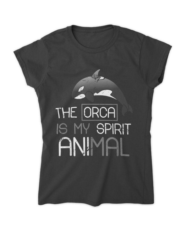 The Orca Is My Spirit Animal Orca T-shirt