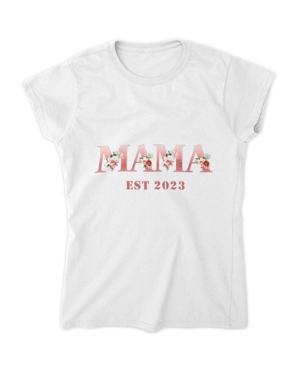 First Time Mom 2023 Tshirt, First time Mother's Day Tshirt, Mom Tshirt | treasurelife.store