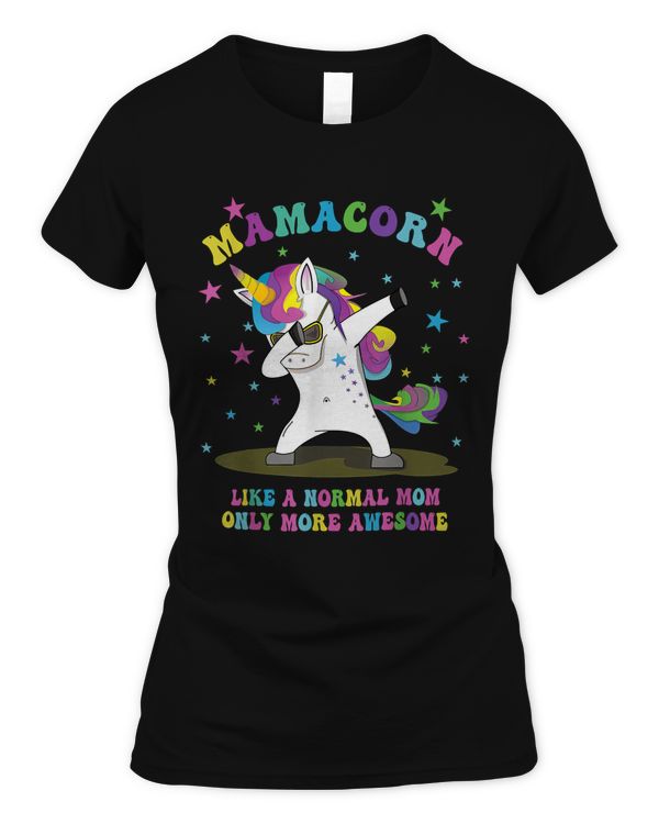 Funny Mamacorn Dabbing Unicorn Mother´s Day Mother Mom T-Shirt