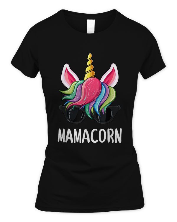 Mamacorn mom funny unicorn t-shirt for Mothers day gifts
