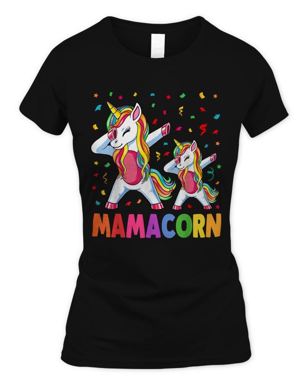 mamacorn unicorn mom baby funny mother's day T-Shirt