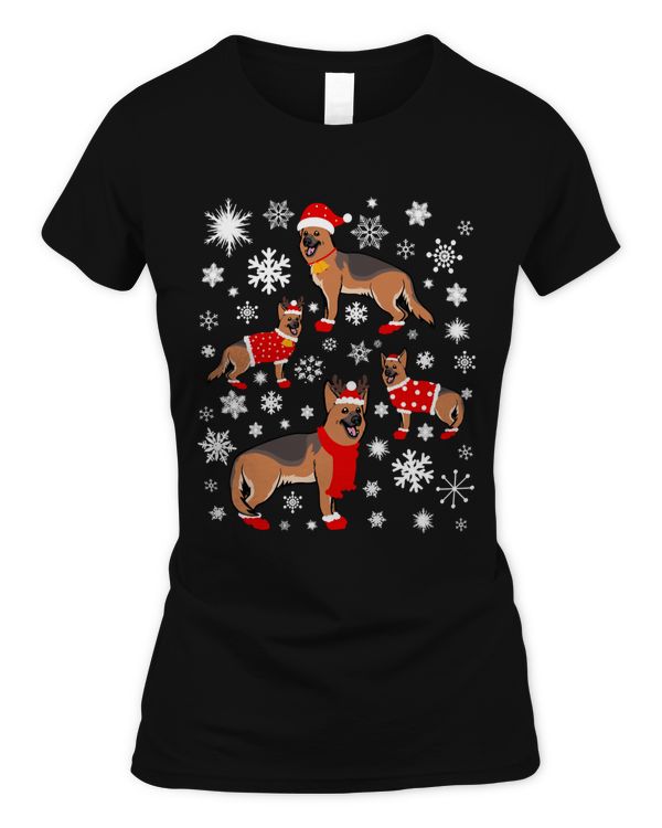 German Shepherd Christmas Lover Classic T-Shirt