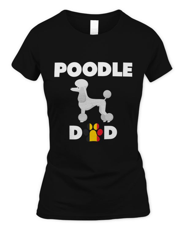 Belgian Dog Poodle Dad Classic T-Shirt