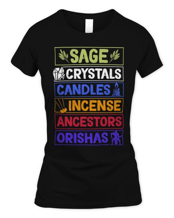 Sage Crystals Candles Incense Ancestors Orishas Spirituality