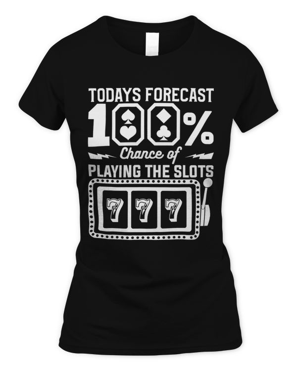 Todays Forecast 100 Chance Of Playing The Slots Gambler