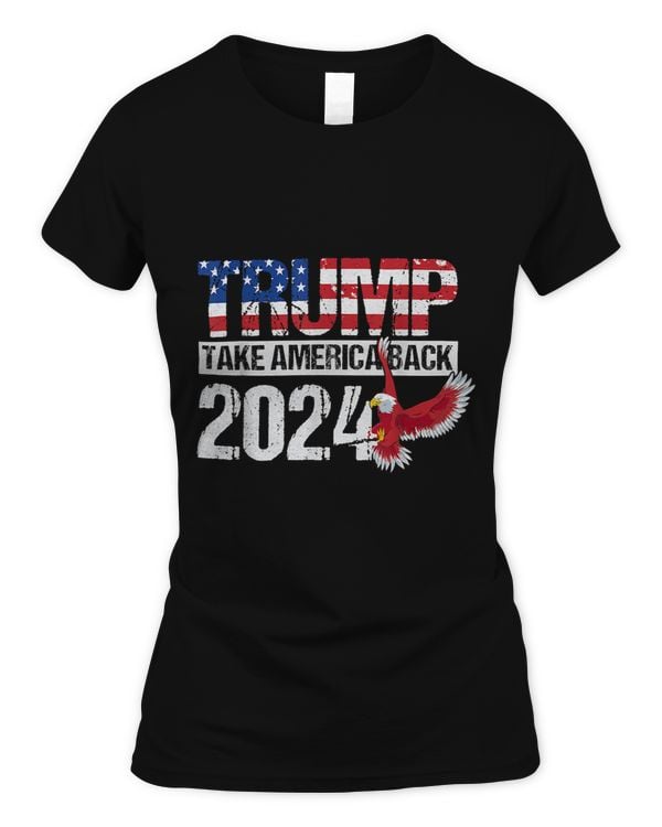 Trump 2024 flag take America back men women Trump 2024