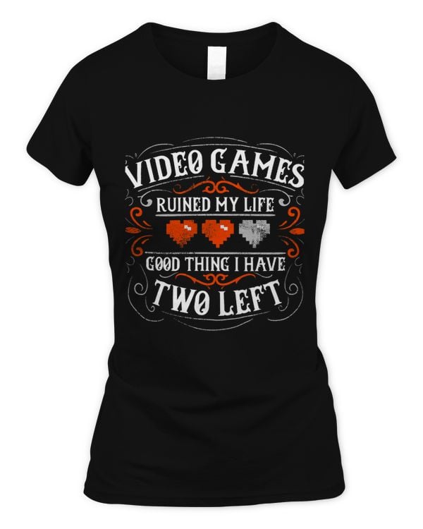 Video Games Ruined My Life 2oldschool gift for gamers