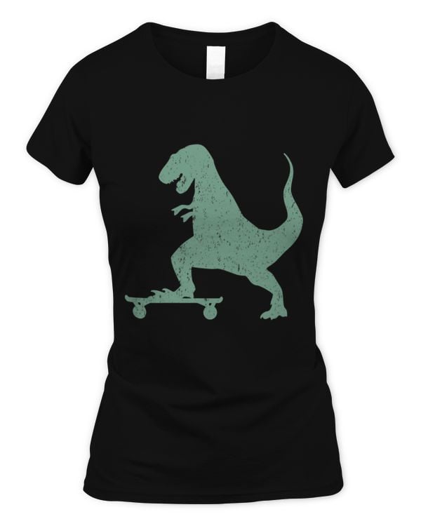 Animal Dinosaur Skateboarding