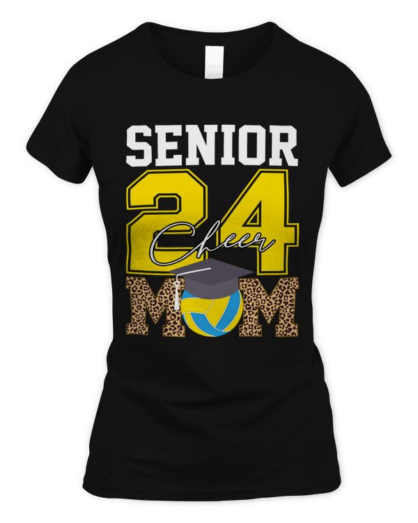 Cheer Mom Senior Class Of 2024 Volleyball Proud Mom