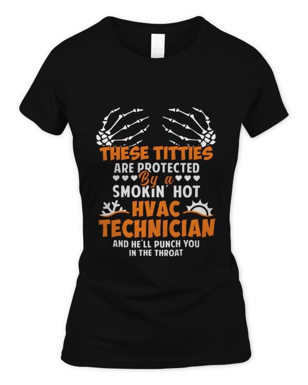 Titties Protected by a Smokin Hot HVAC Tech