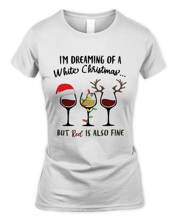 I'm dreaming of a white Christmas but red is also fine