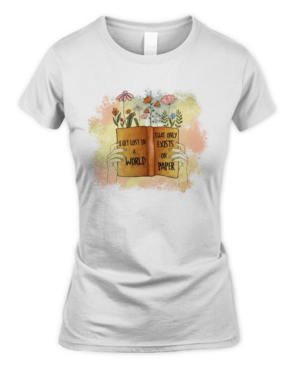 I Get Lost In A World That Only Exists On Paper T-Shirt