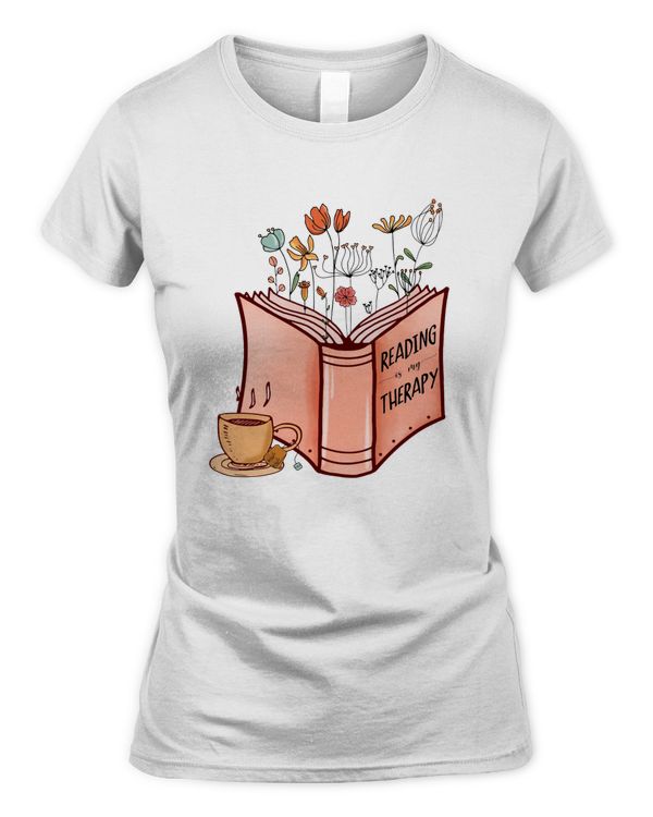Reading Is My Therapy T-Shirt