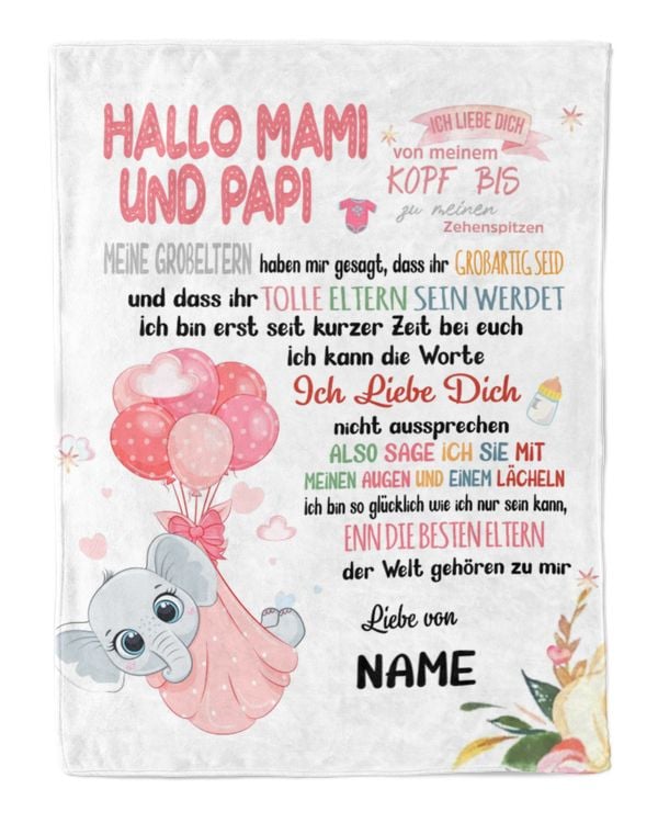 Hallo mami und papi
