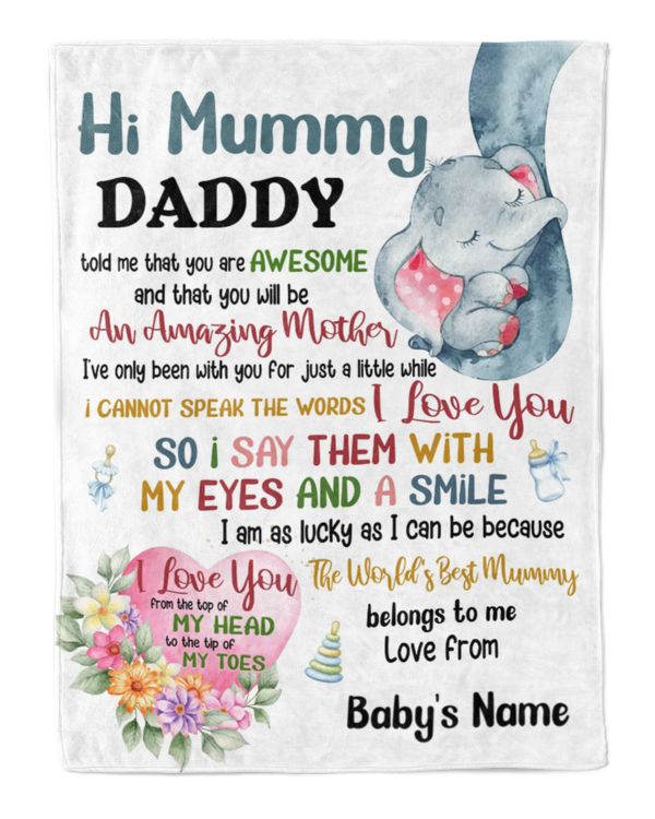 Hi mummy and Daddy