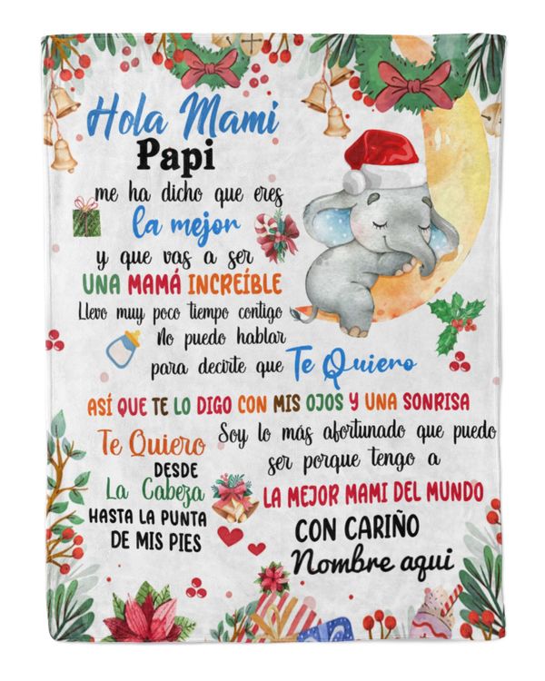 Hola Mami Papi me ha dicho que eres la mejor y que vas a ser una mamá increíble.