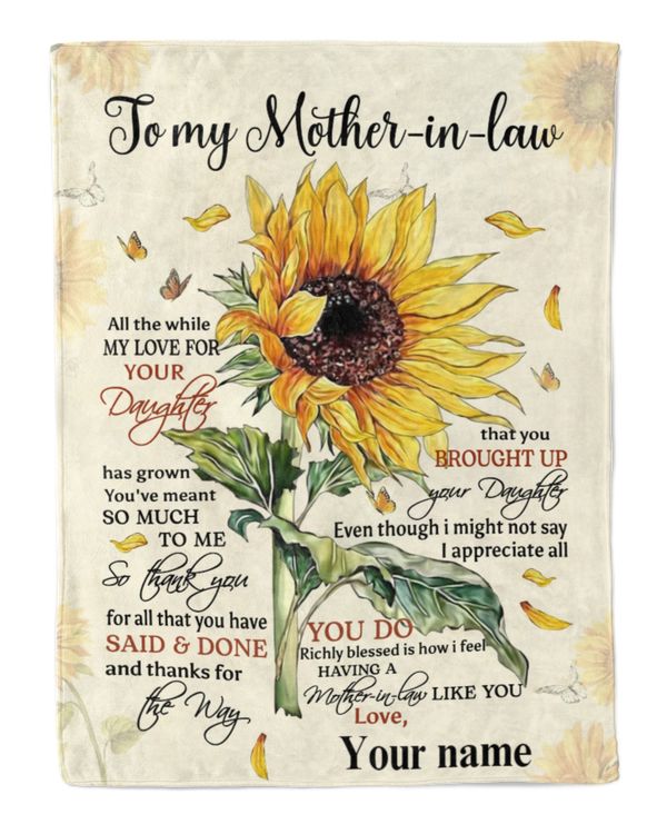 TO MY MOTHER IN LAW