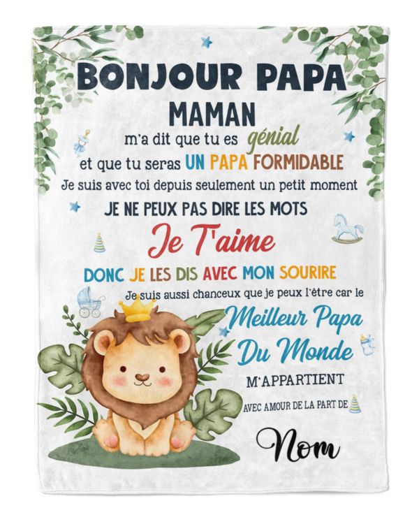 Bonjour papa
