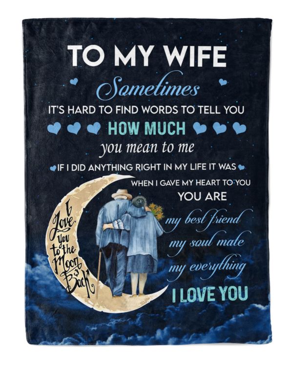 To my wife