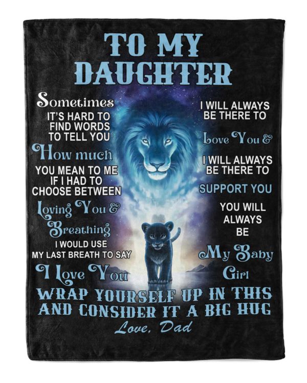 ETBK18 To My Daughter Love Dad