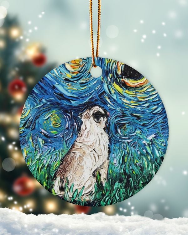 Starry Night Pug