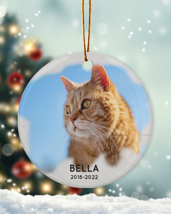 Porcelain Ornament - Circle