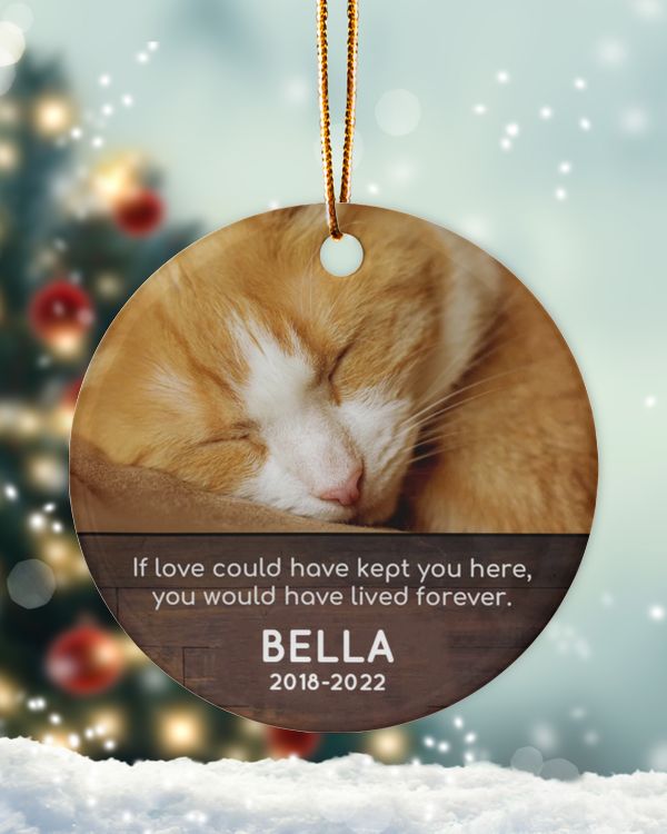 Porcelain Ornament - Circle