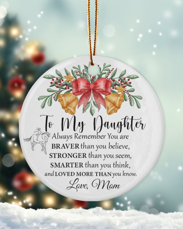 To my daughter horse