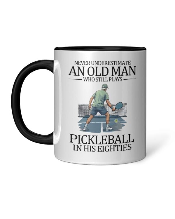 Never underestimate an old man who still plays pickleball in his eighties