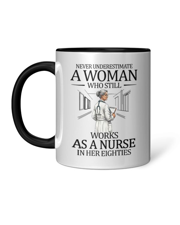 Never underestimate a woman who still works as a nurse in her eighties