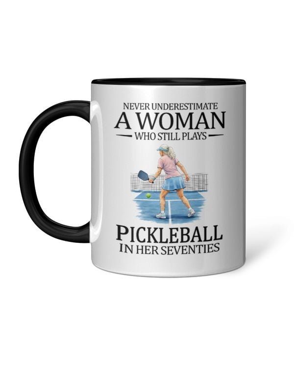 Never underestimate a woman who still plays pickleball in her seventies