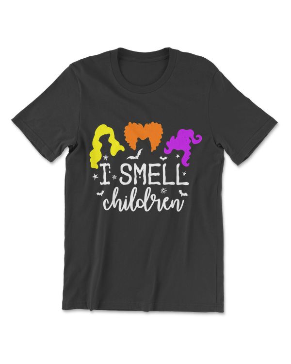 Womens Winnie I smell A Child Halloween Pregnancy Expecting Mom T-Shirt