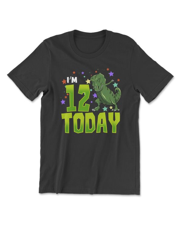 Dinosaur 12th Birthday Dinosaur Boys Birthday Party TRex Dinosaur Birthday Dino