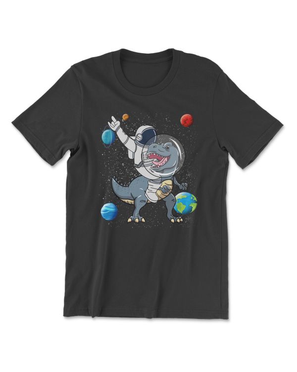 Dinosaur Astronaut Riding A Dinosaur Dino