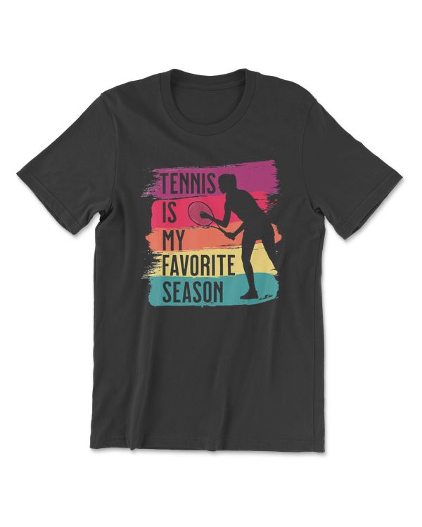 Tennis Distressed Is My Favorite Season Coach Player Racket Ball Love Fu coach