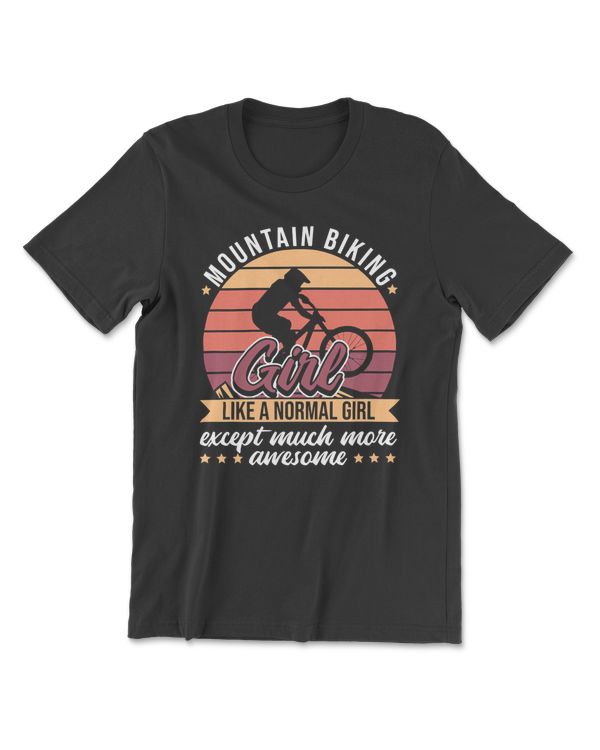 Cycling Awesome Mountain Biking Girl 677 biking