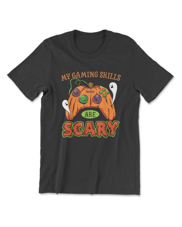 Funny Halloween Gaming Skills Gamer Girls or Boys Halloween