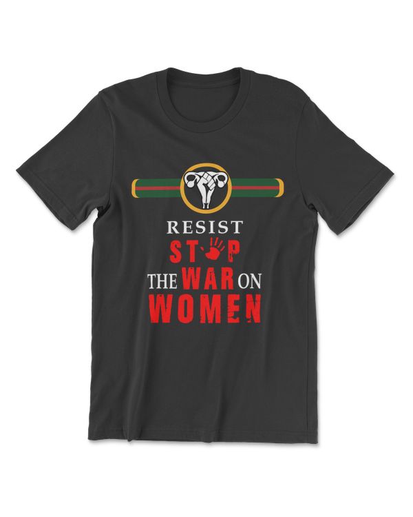 People who don't support abortion. Those who want the war over the abortion law to end. Fashion stylized shirt with G.u.ci brand