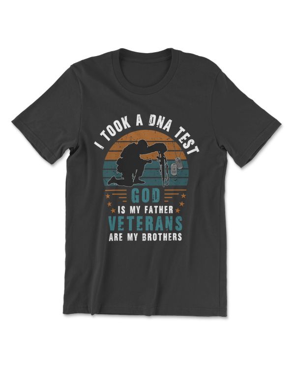 I Took A DNA Test, God Is My Father, Veterans Are My Brother